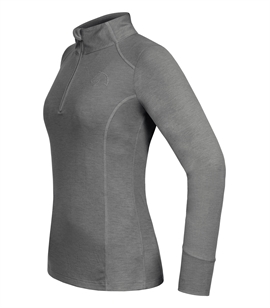 Elt Chester bluse - Antrasit melange